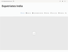 Tablet Screenshot of expatriatesindia.com